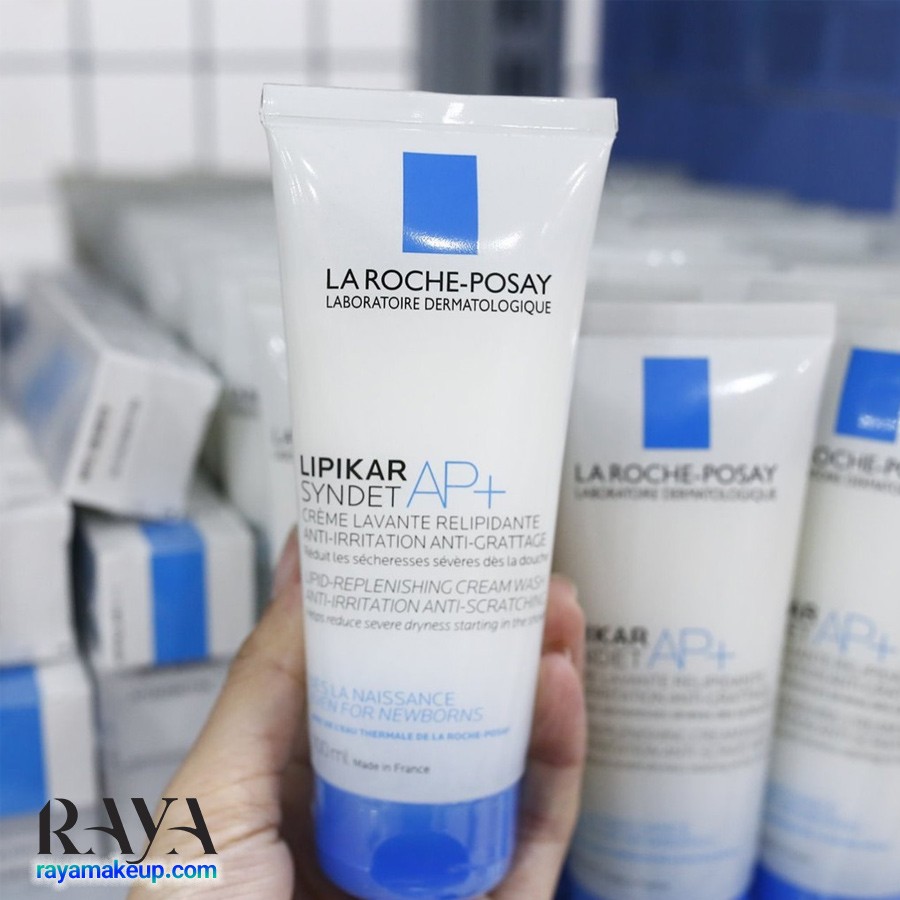 شوینده کرمی لیپیکار سیندت +AP لاروش پوزای مخصوص پوست خشک و حساس La Roche Posay Lipikar Syndet AP+ Cream Wash 
