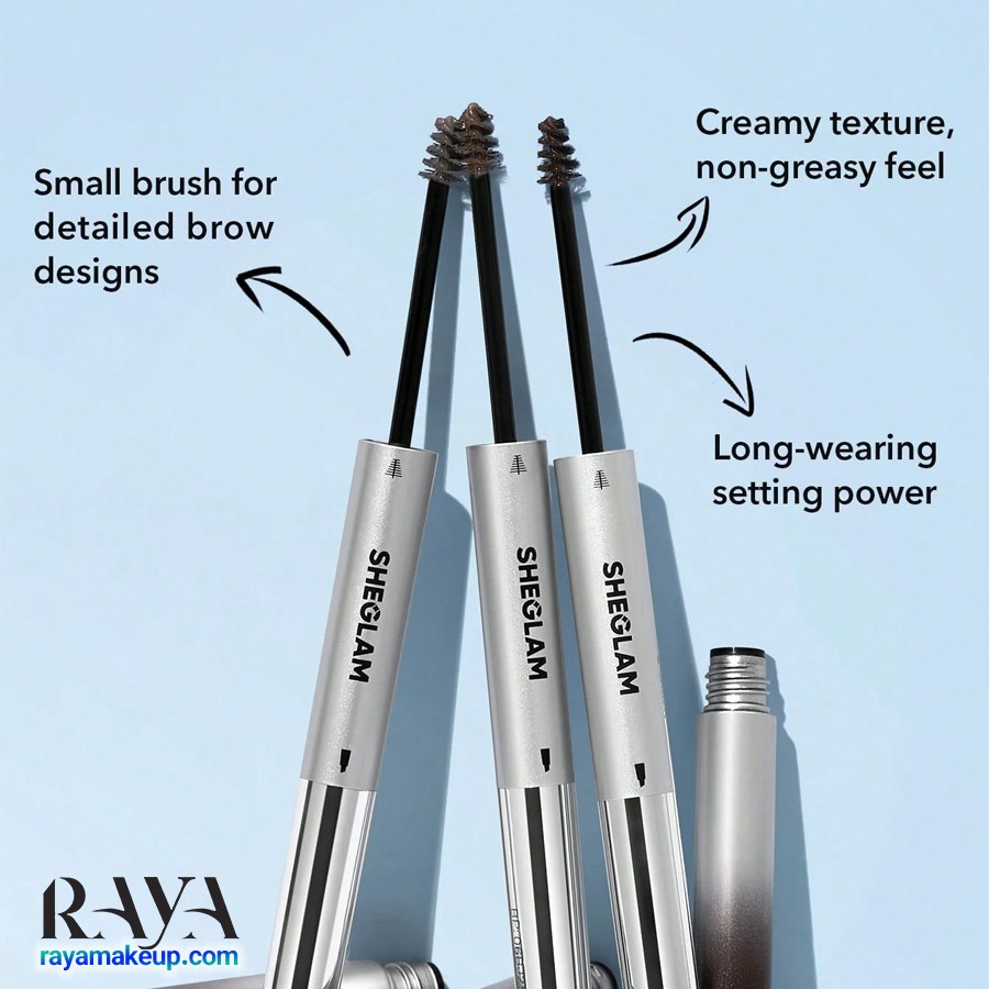 مداد و کرم ابرو دو سر مدل فیل می این 2 در 1 شیگلم Sheglam Fill Me In 2-in-1 Eyebrow Pencil & Cream