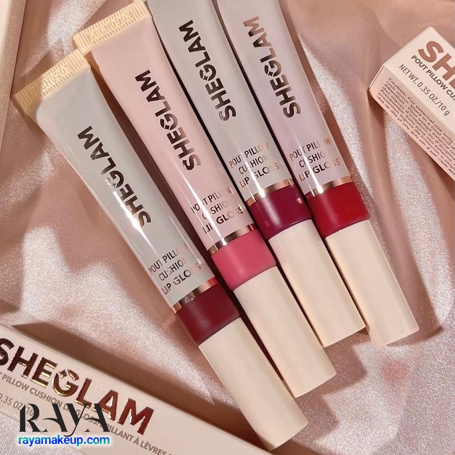 لیپ گلاس براق کننده لب مدل پوت پیلو کوشن شیگلم Sheglam Pout Pillow Cushion Lip Gloss 