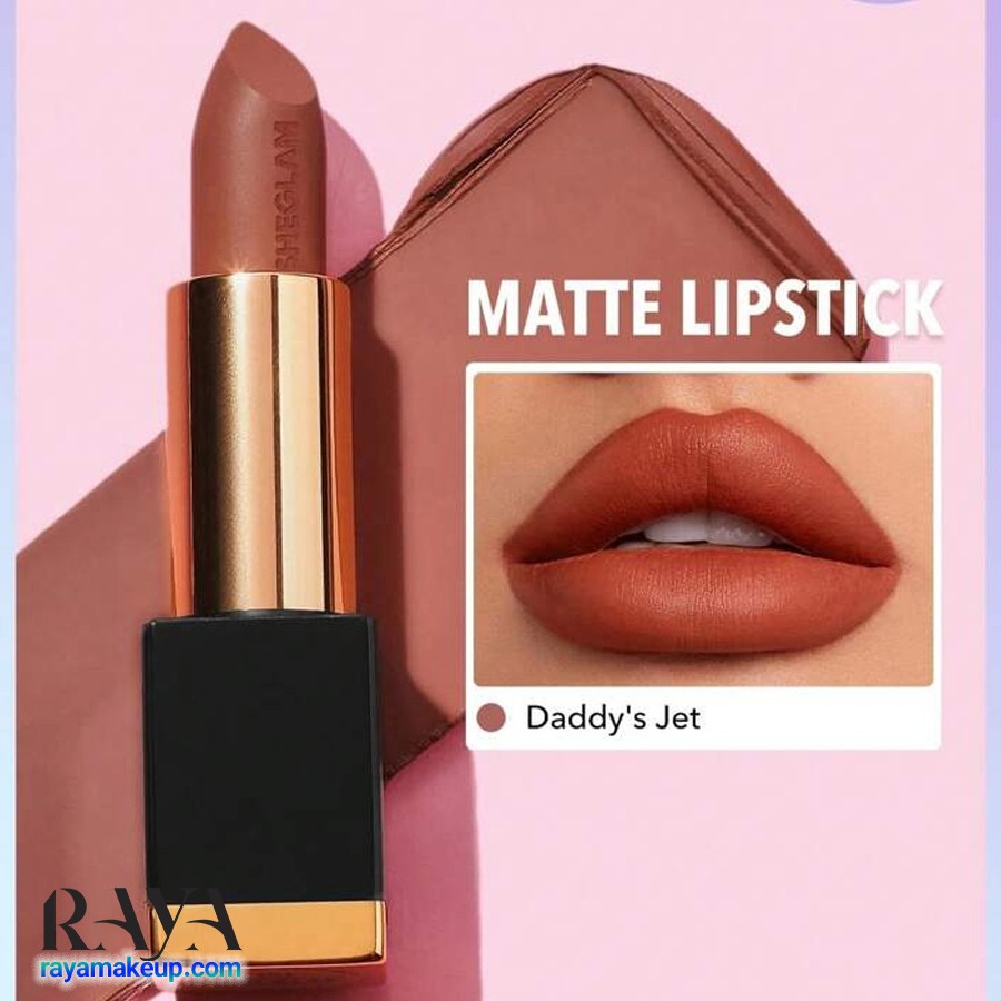 رژ لب جامد و مات و مخملی مدل مت آلور شیگلم Sheglam Matte Allure Lipstick 