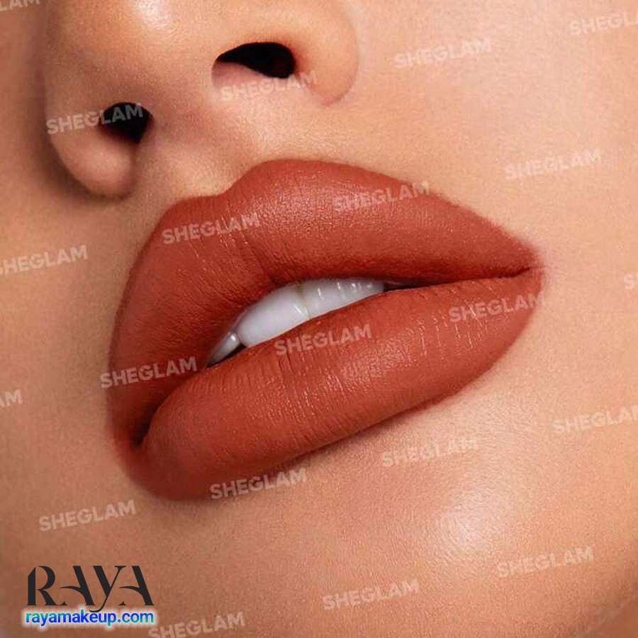 رژ لب جامد و مات و مخملی مدل مت آلور شیگلم Sheglam Matte Allure Lipstick 