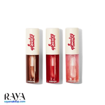 ست سه عددی روغن لب نرم کننده ساندی پیکنیک لایر کیک شیگلم 