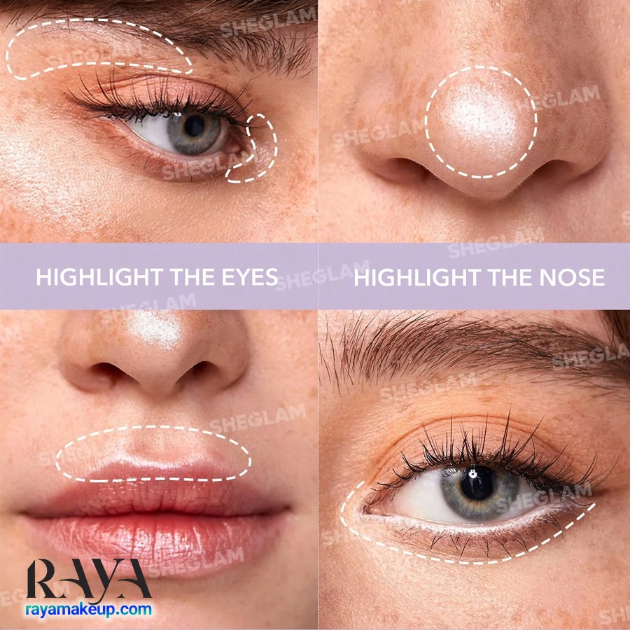 هایلایتر مدادی چشم و صورت مدل فیری واند شیگلم Sheglam Fairy Wand Precision Highlighter Pencil