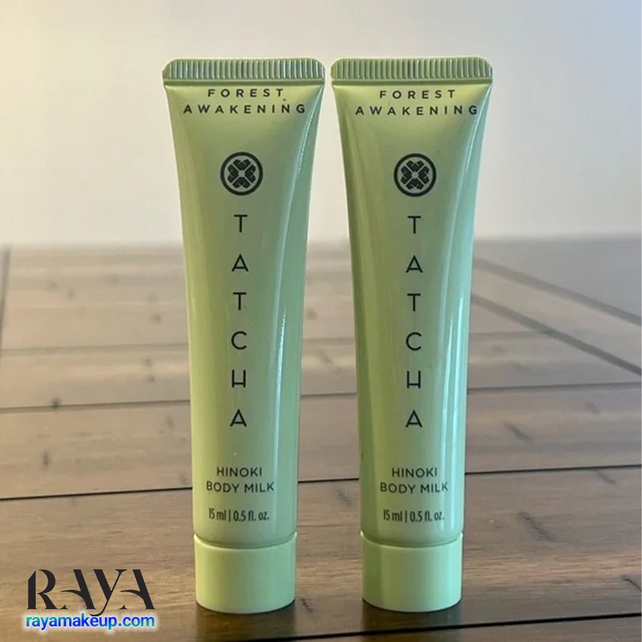 لوسیون شیر بدن آبرسان و نرم کننده هینوکی تاچا Tatcha Hinoki Body Milk