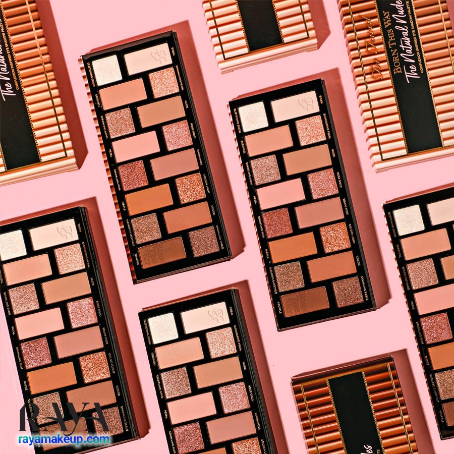 پالت سایه چشم 16 رنگ مدل بورن دیس وی د نچرال نود توفیسد Too Faced Born This Way The Natural Nudes Eye Shadow Palette