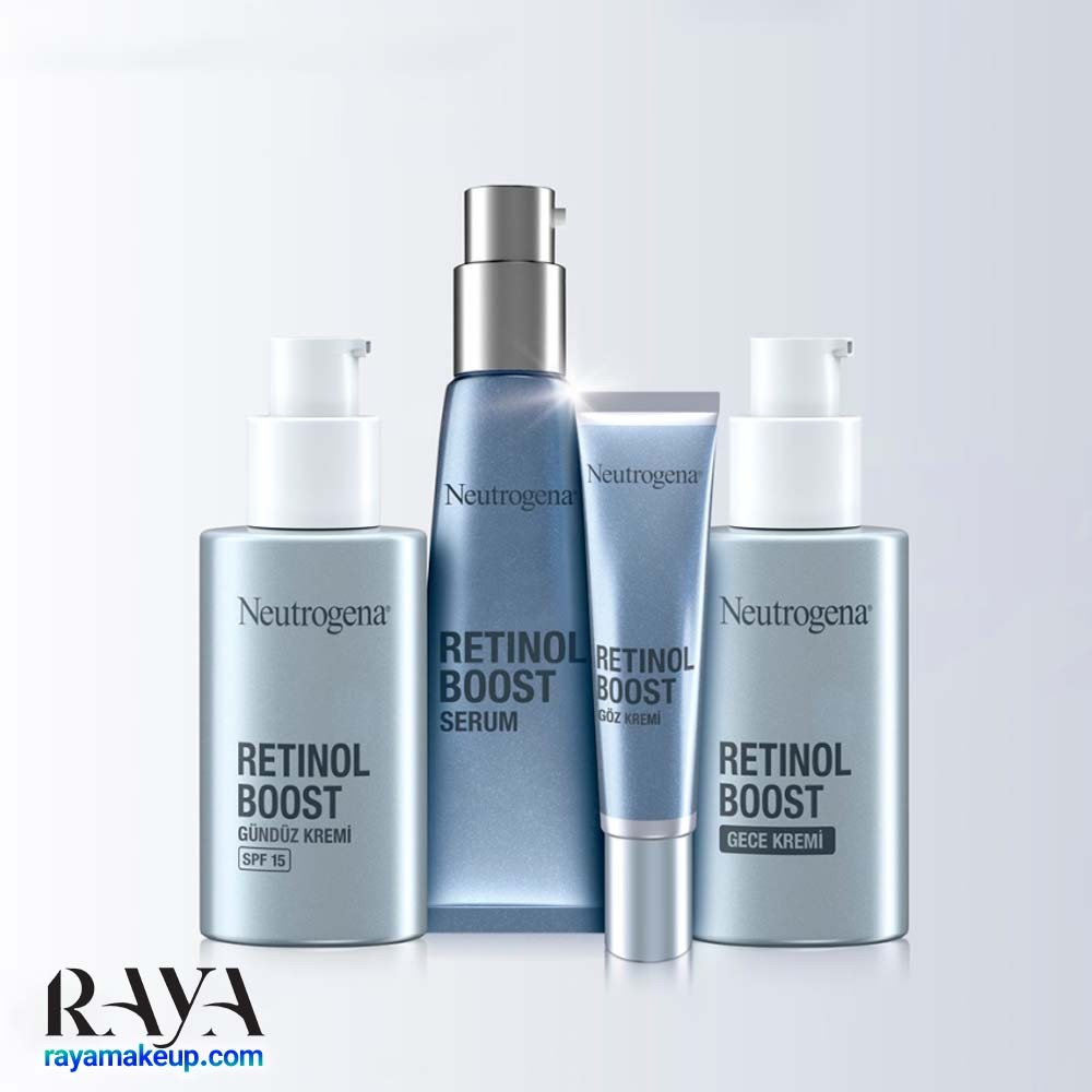 سرم جوانساز و ضد چروک صورت رتینول بوست نوتروژینا Neutrogena Retinol Boost Yaşlanma Karşıtı Serum