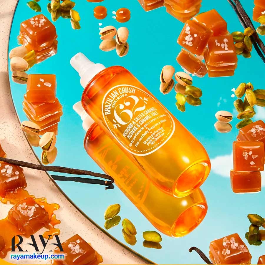 اسپری خوشبو کننده بدن و مو سول دی ژانیرو مدل برزیلین کراش چیروسا 62 میست Sol de Janeiro Brazilian Crush Cheirosa 62 Perfume Mist