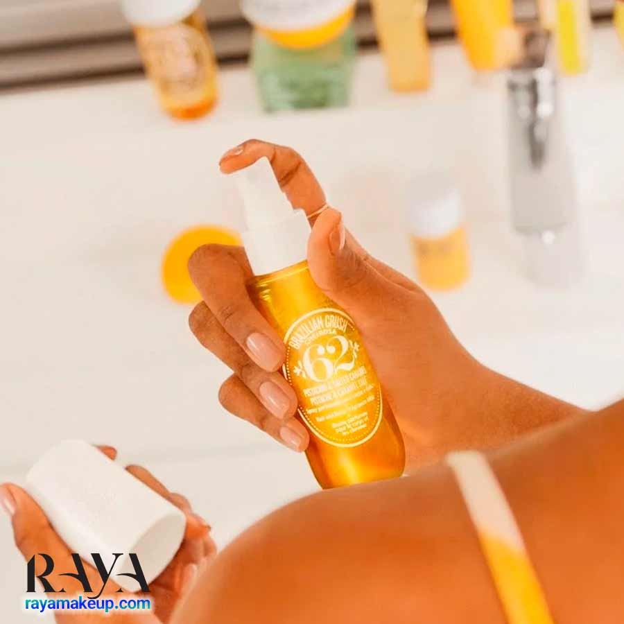 اسپری خوشبو کننده بدن و مو سول دی ژانیرو مدل برزیلین کراش چیروسا 62 میست Sol de Janeiro Brazilian Crush Cheirosa 62 Perfume Mist