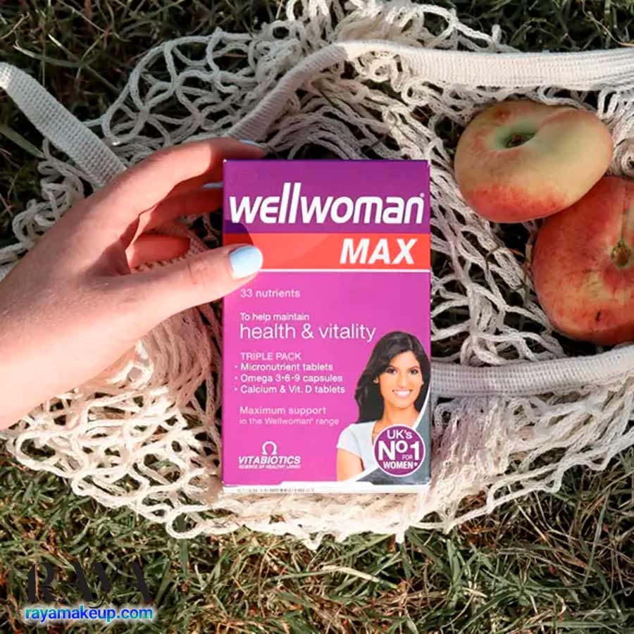 مکمل مولتی ویتامین زنانه ول وومن مکس ویتابیوتیکس Vitabiotics Wellwoman Max