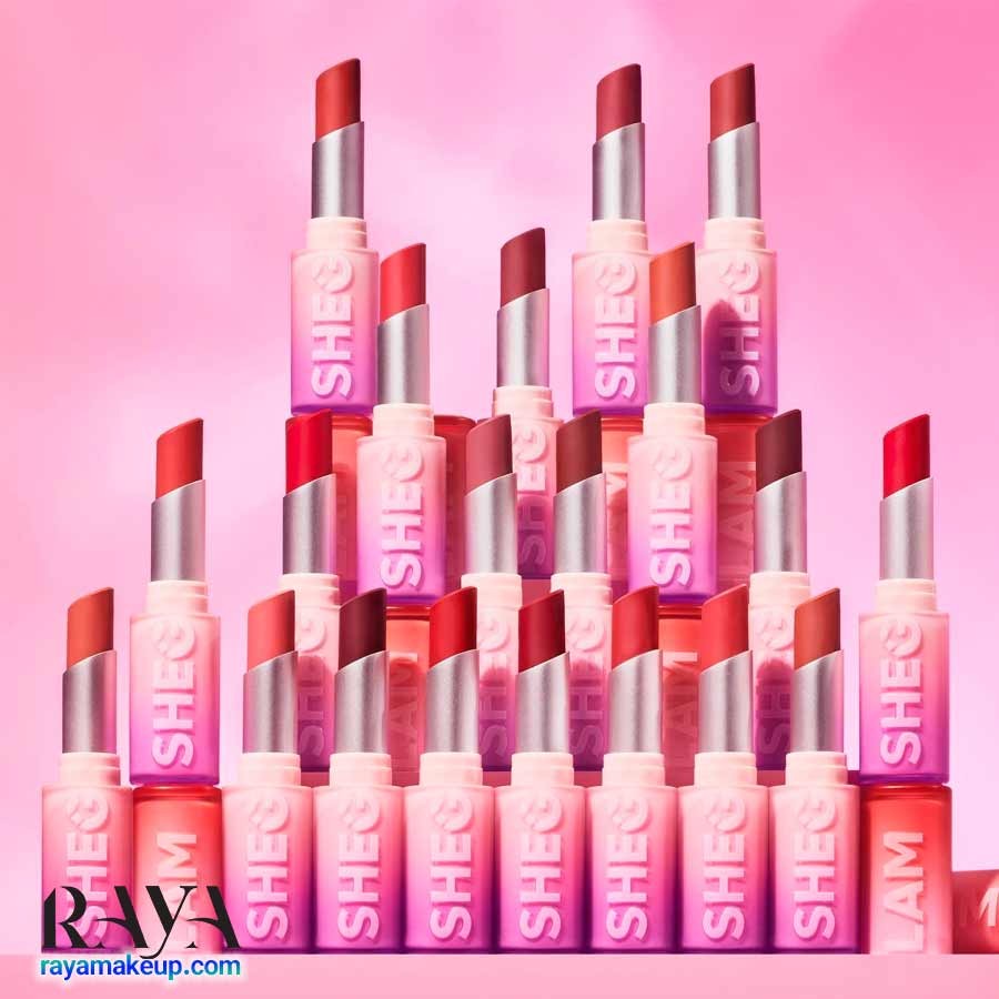 رژلب جامد مات و بادوام مدل داینامت بوم شی گلم Sheglam Dynamatte Boom Long-Lasting Matte Lipstick