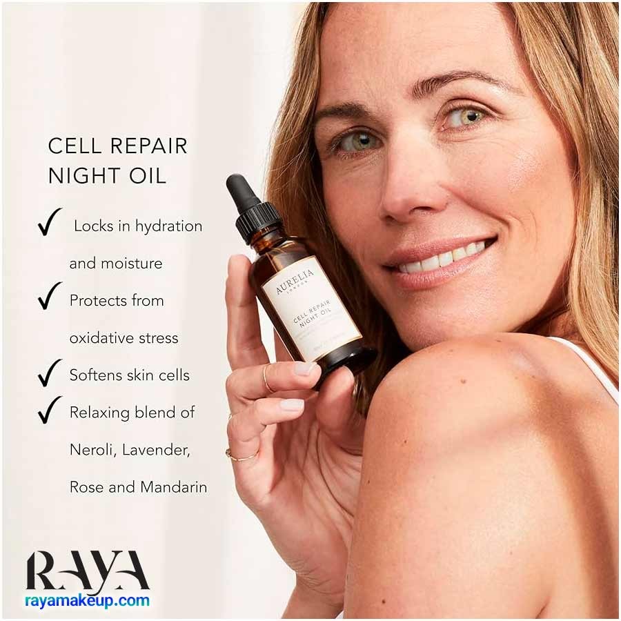 روغن شب مرطوب کننده و ترمیم کننده سلولی پوست اورلیا لاندن Aurelia London Cell Repair Night Oil