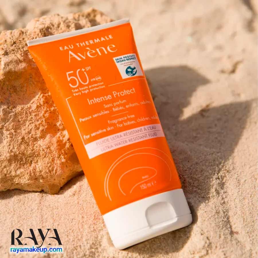کرم ضد آفتاب سبک و ضد آب مدل اینتنس پروتکت با SPF 50+ اون Avène Intense Protect SPF 50+ 