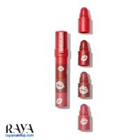 رژلب طبقه ای 4 در 1 کرمی و مات مدل مگا لیپ استکس شیگلم