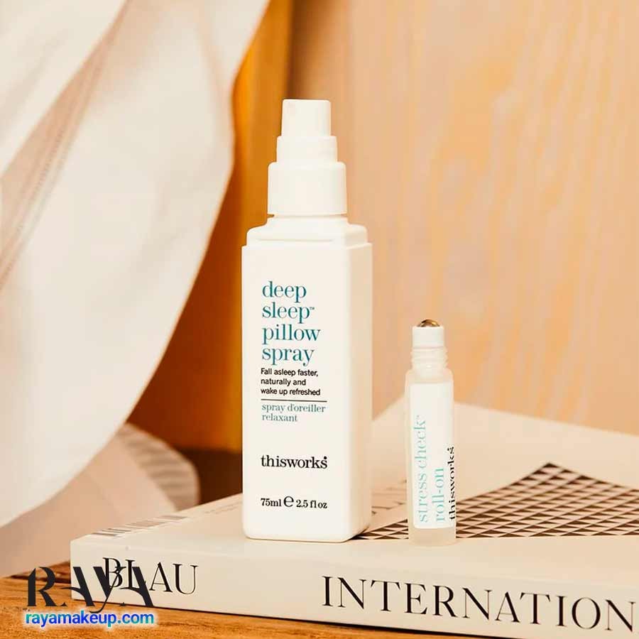 اسپری بهبود دهنده خواب مخصوص بالش دیسورکس دیپ اسلیپ پیلو Thisworks Deep Sleep Pillow Spray