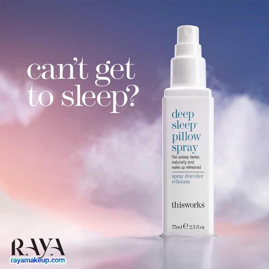 اسپری بهبود دهنده خواب مخصوص بالش دیسورکس دیپ اسلیپ پیلو Thisworks Deep Sleep Pillow Spray