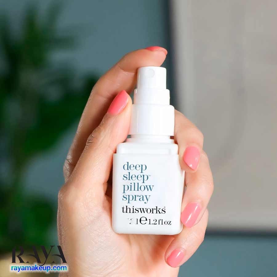 اسپری بهبود دهنده خواب مخصوص بالش دیسورکس دیپ اسلیپ پیلو Thisworks Deep Sleep Pillow Spray