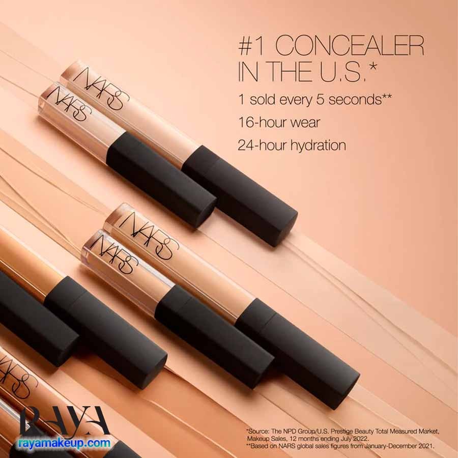 کانسیلر کرمی 16 ساعته درخشان و آبرسان مدل رادیانت نارس Nars Radiant Creamy Concealer