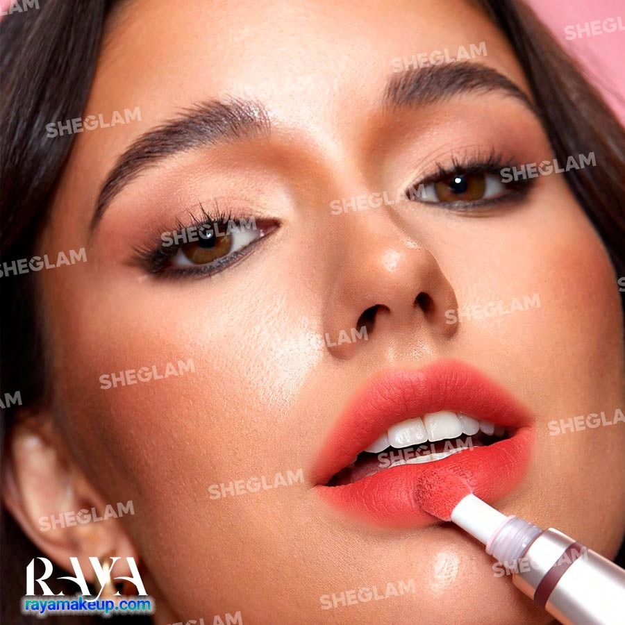 رژ لب مایع مات کوشنی شیگلم مدل پوت پیلو کوشن Sheglam Pout Pillow Cushion Matte Liquid Lipstick