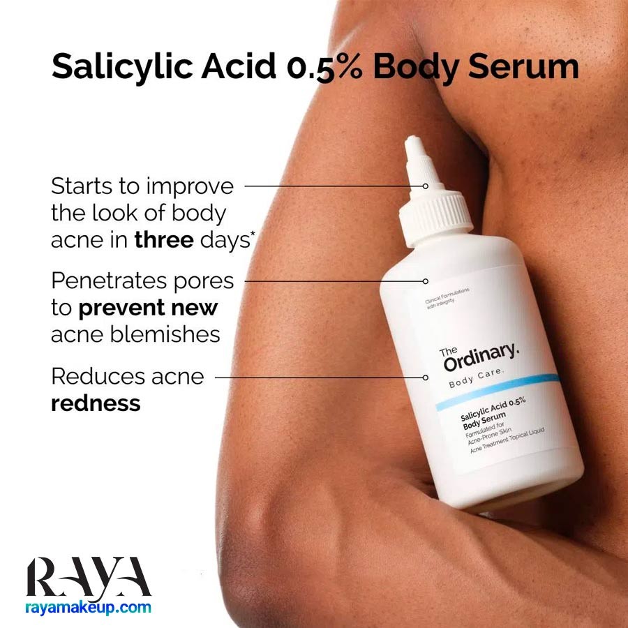 سرم لایه بردار بدن سالیسیلیک اسید 0.5% اوردینری The Ordinary Salicylic Acid 0.5% Body Serum