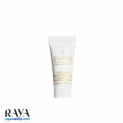 کرم پودر مایع درخشان کننده و آبرسان 24 ساعته ایو سن لورن تاچ اکلت له تینت