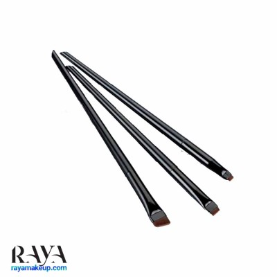 ست براش 3 عددی خط چشم شین رنگ مشکی
