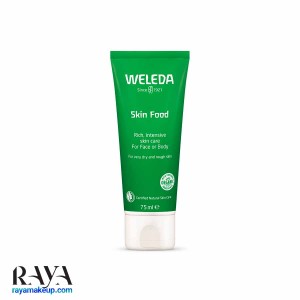 کرم مرطوب کننده قوی و مغذی صورت و بدن مخصوص پوست خشک و زبر اسکین فود ولدا