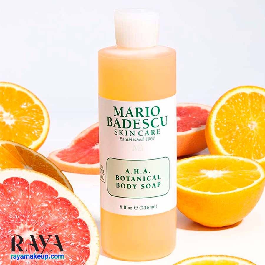 صابون بدن گیاهی ماریو بادسکو حاوی آ اچ آ  Mario Badescu AHA Botanical Body Soap 