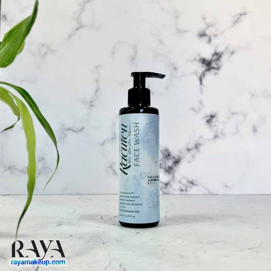 ژل شستشوی صورت راکوتن راکوتن مناسب پوست خشک و حساس Racuten Facial Cleansing Gel For Dry Skin 