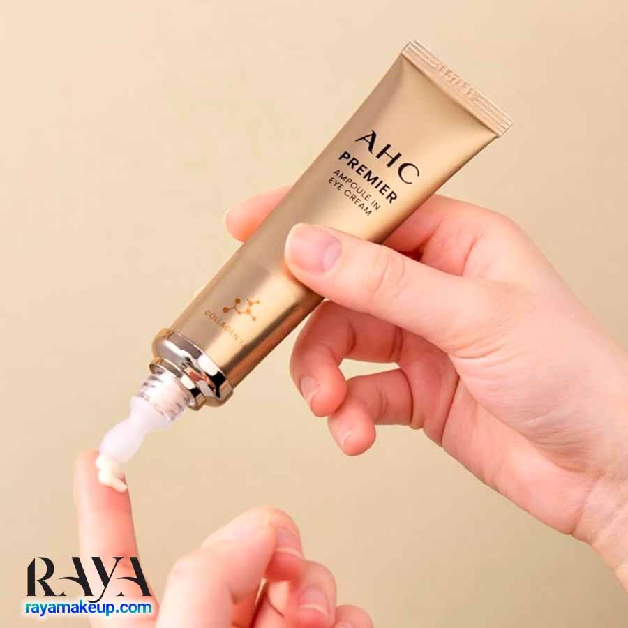 کرم دورچشم و صورت جوانساز نسل یازدهم AHC حاوی کلاژن AHC Premier Ampoule In Eye Cream