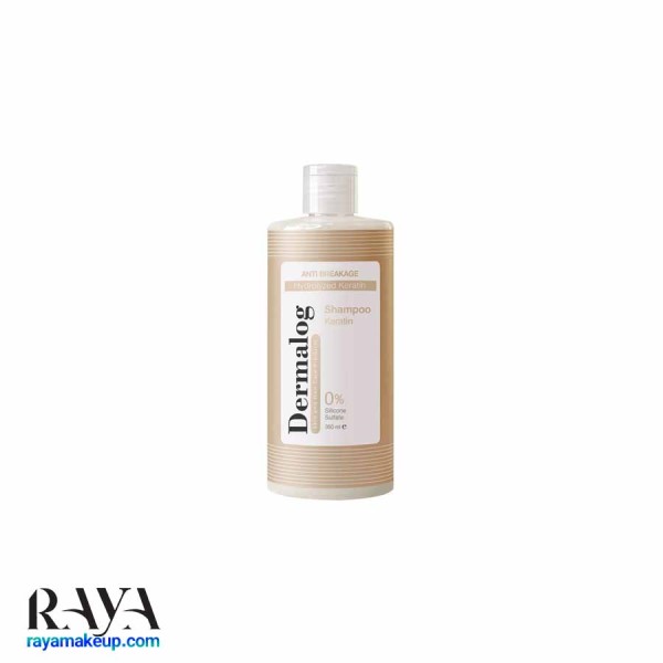 تصویر شامپو کراتین درمالوگ ضد ریزش و ضد شکنندگی مو 