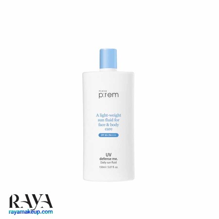 فلوئید ضد آفتاب تسکین دهنده صورت و بدن میک پریم با +SPF 50
