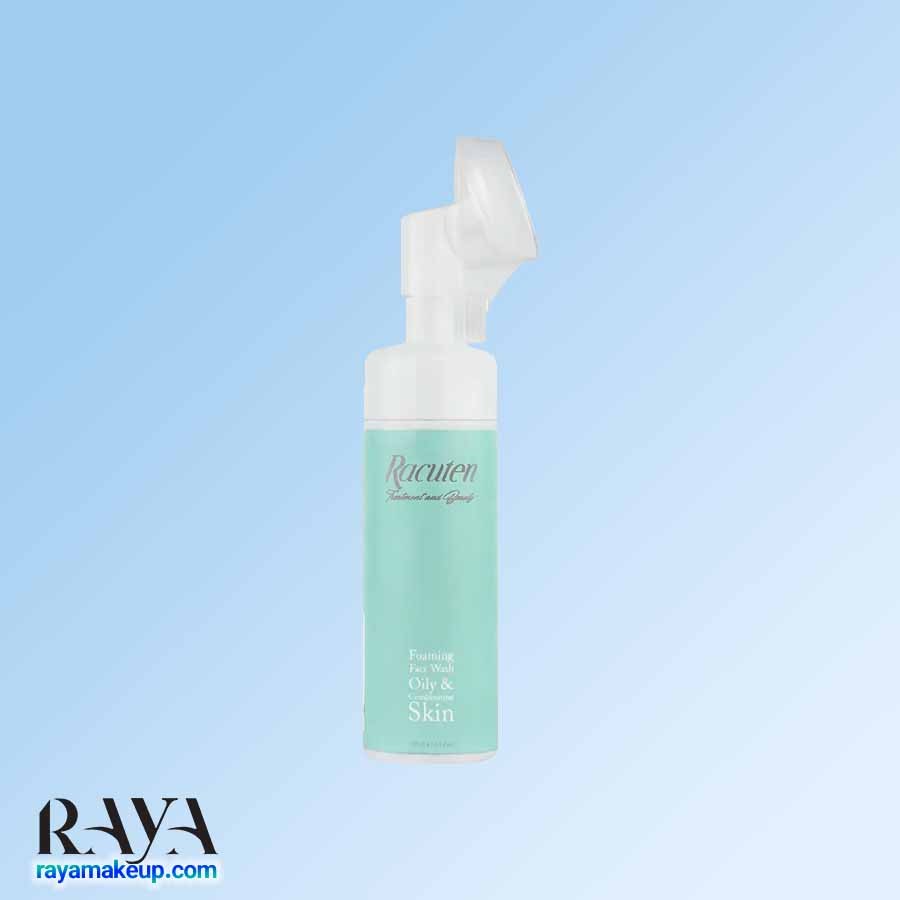 فوم شستشوی صورت راکوتن مناسب پوست چرب و مختلط Racuten Foaming Face Wash For Oily Skin 