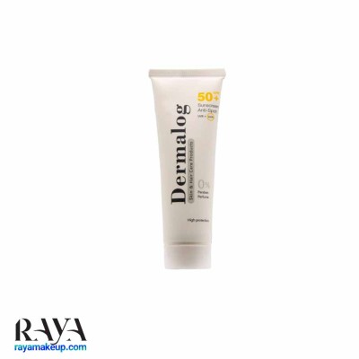 کرم ضد آفتاب ضد لک و روشن کننده پوست درمالوگ با  SPF 50+
