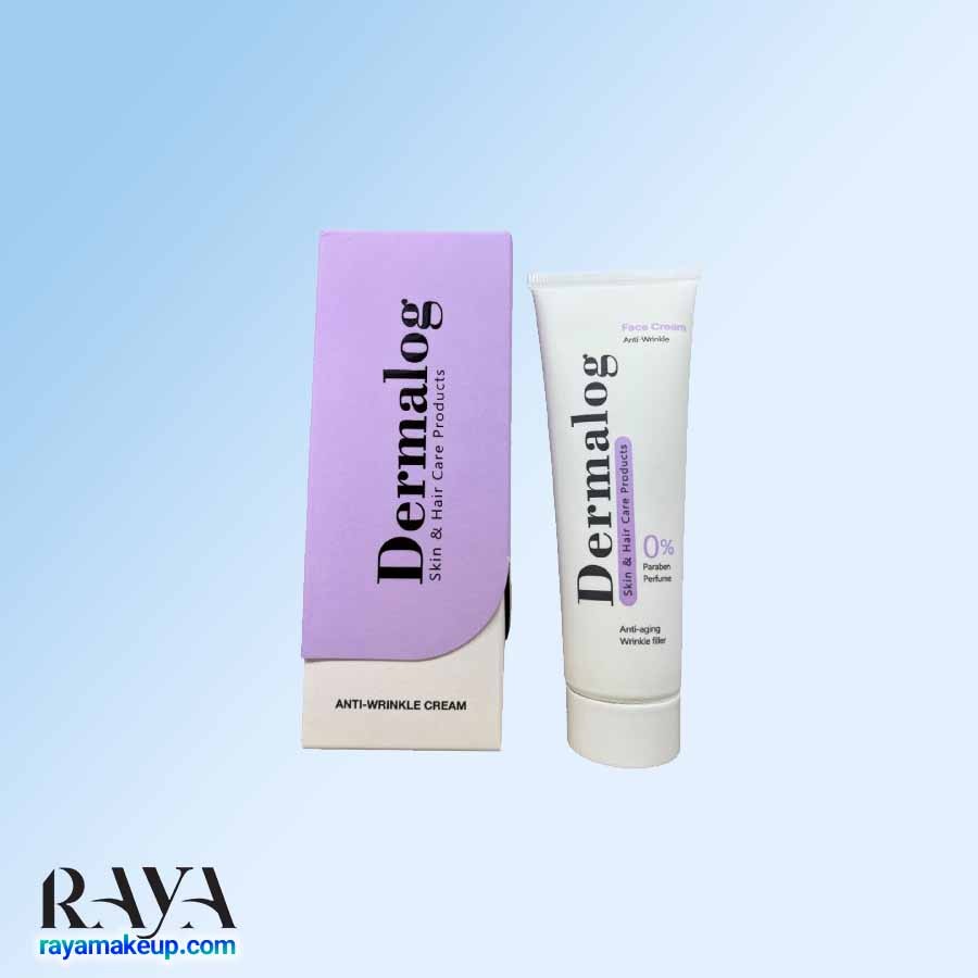 کرم ضد چروک درمالوگ مدل پر کننده خطوط صورت آنتی رینکل Dermalog Anti Wrinkle Cream
