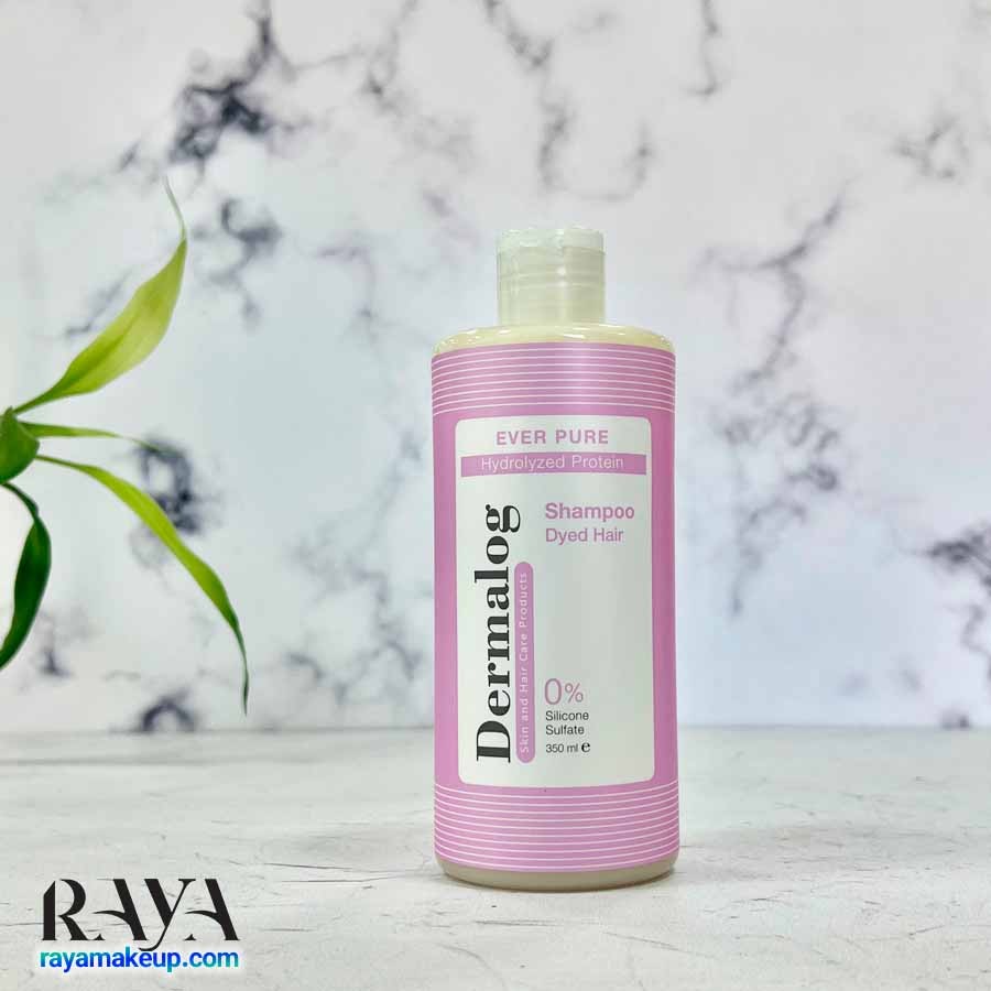 شامپو ضد ریزش موهای رنگ شده درمالوگ Dermalog Dyed And Damaged Hair Shampoo