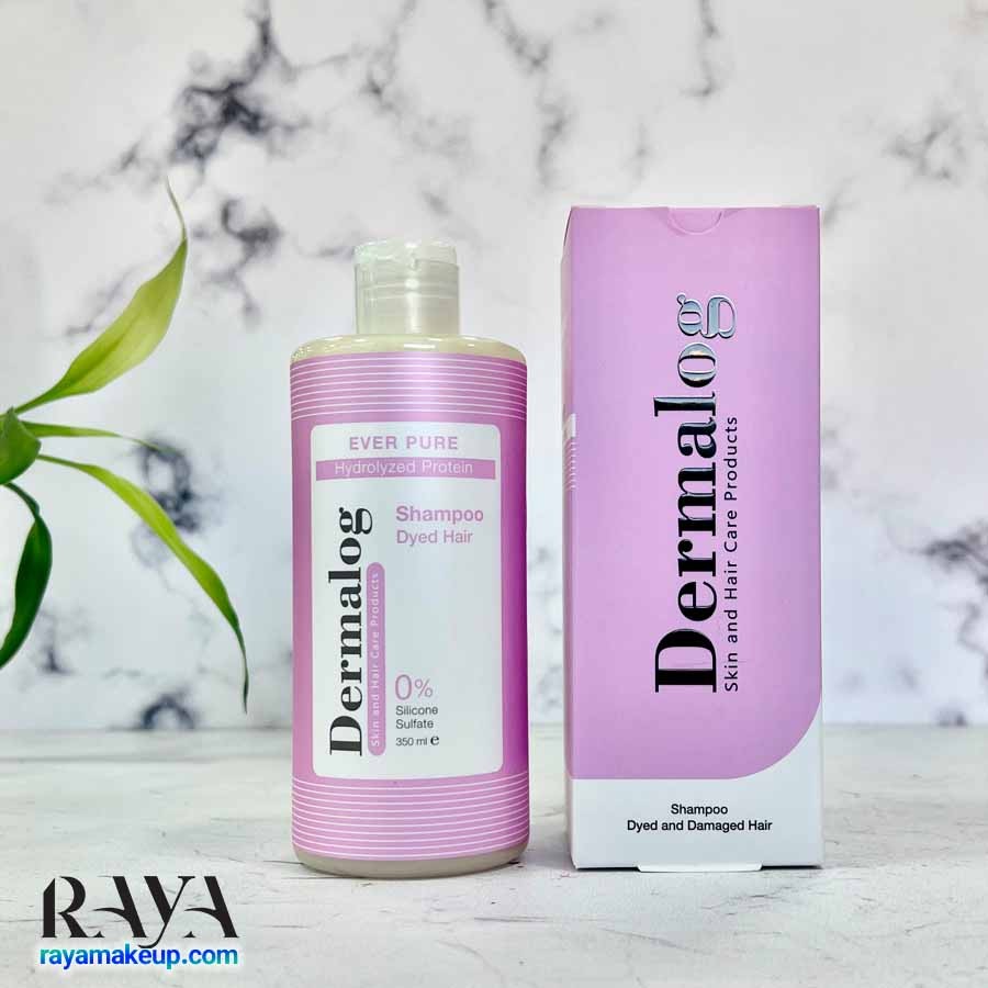 شامپو ضد ریزش موهای رنگ شده درمالوگ Dermalog Dyed And Damaged Hair Shampoo