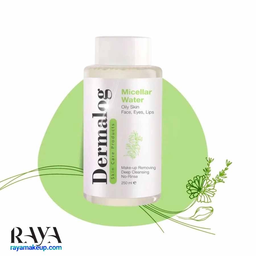 میسلار واتر درمالوگ مناسب پوست چرب  Dermalog Micellar Cleansing Water For Oily Skin