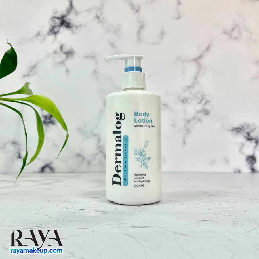 لوسیون مرطوب کننده بدن درمالوگ مناسب پوست نرمال و خشک Dermalog Normal to Dry Skin Body Lotion