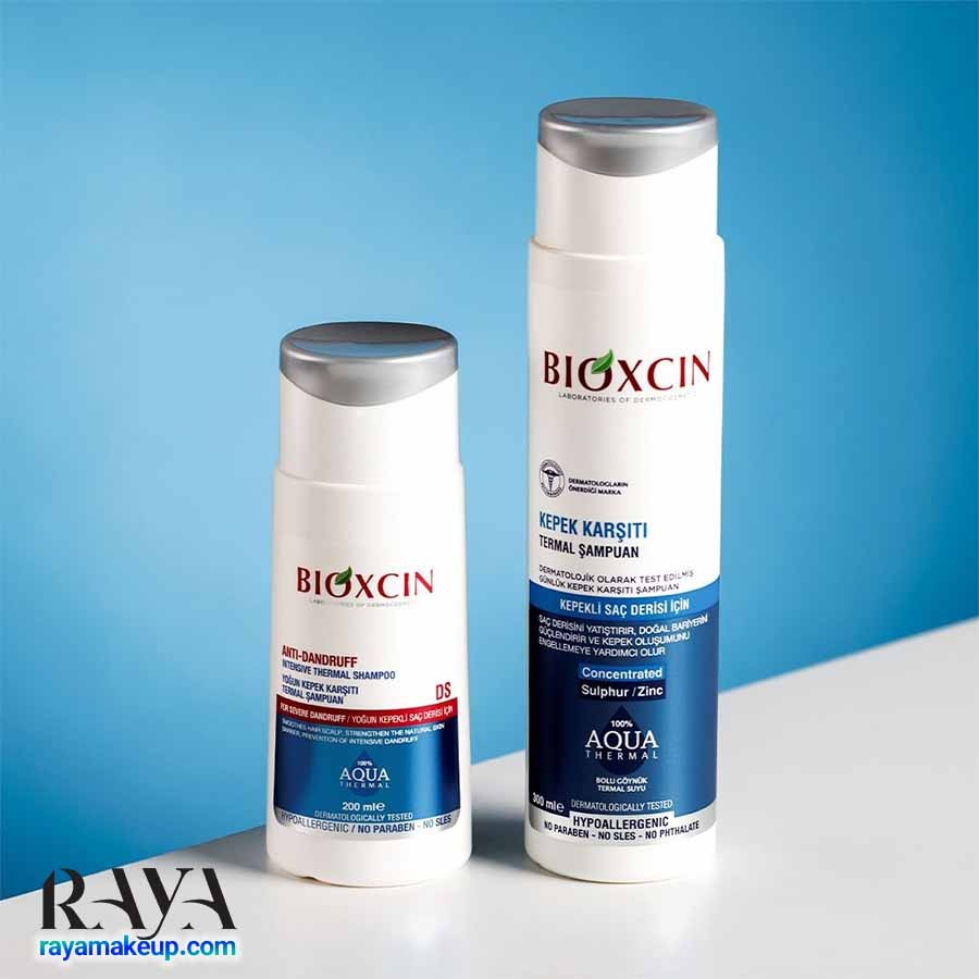 شامپو ضد شوره قوی بیوکسین مدل آکوا ترمال Bioxcin Aqua Thermal Shampoo