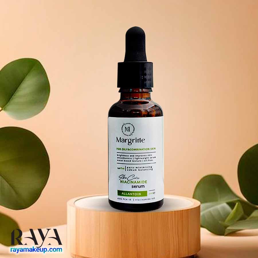 سرم نیاسینامید مارگریت مناسب پوست چرب و مختلط Margritte Niacinamid Serum For Oily Skin 