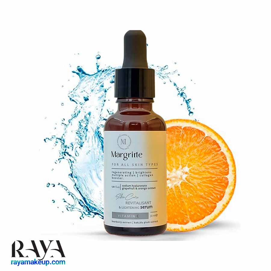 سرم ویتامین سی روشن کننده و ضد لک مارگریت Margritte Vitamin C Revitalisant And Lightening Serum