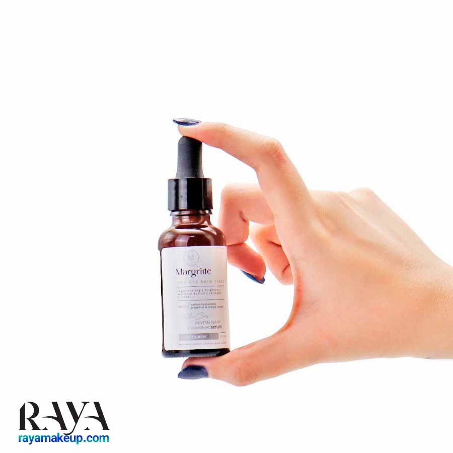 سرم ویتامین سی روشن کننده و ضد لک مارگریت Margritte Vitamin C Revitalisant And Lightening Serum