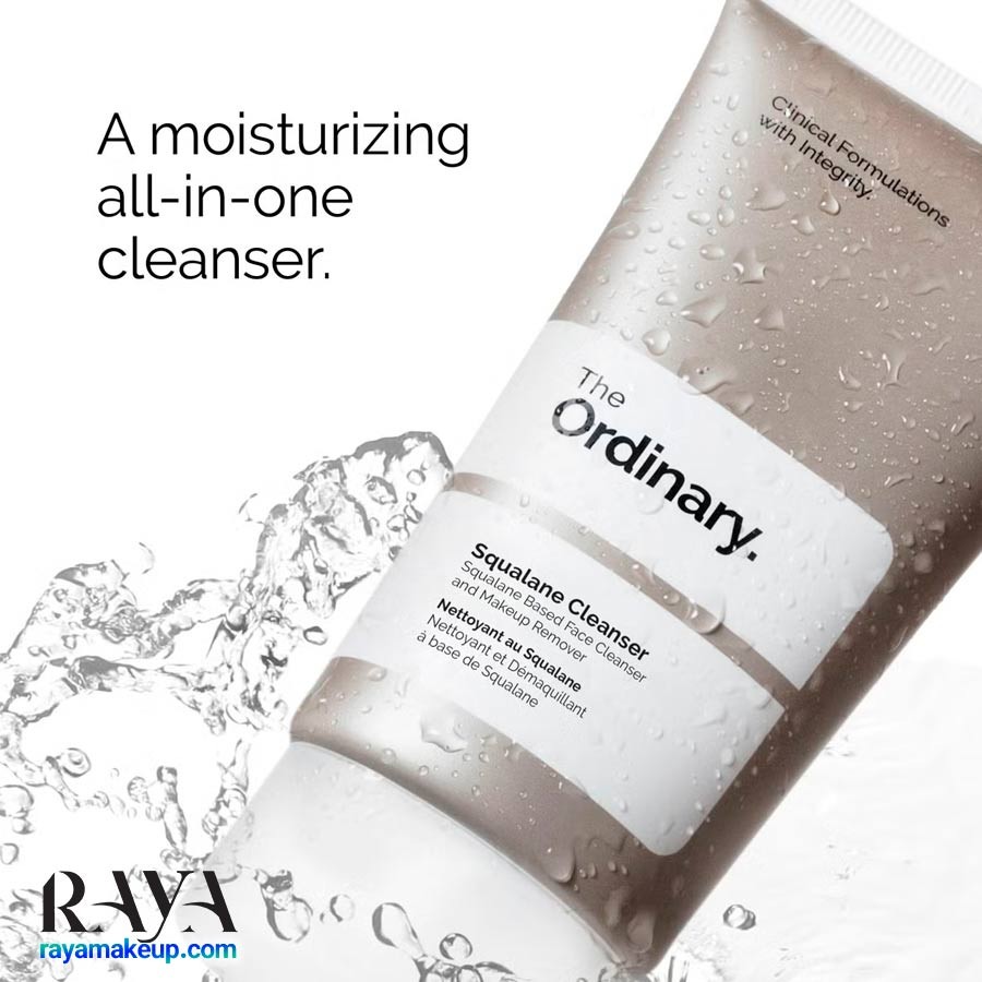 شوینده صورت و پاک کننده آرایش اسکوالن اوردینری The Ordinary Squalane Cleanser