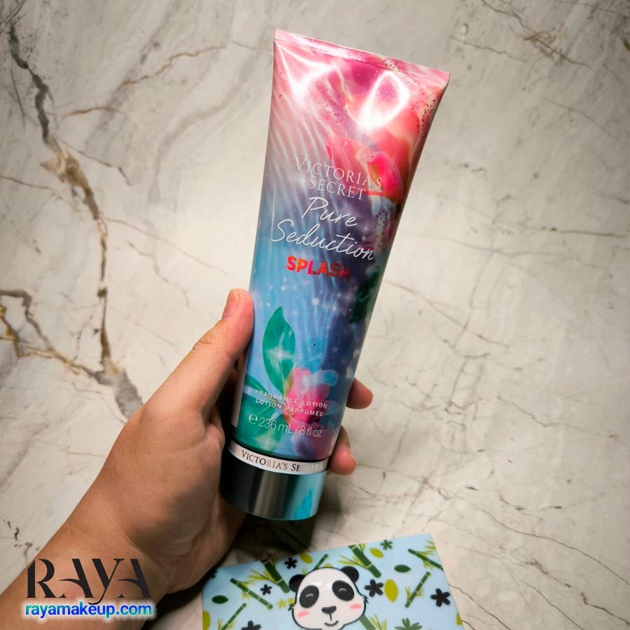 لوسیون بدن ویکتوریا سکرت مدل پیور سداکشن اسپلش Victoria's Secret Pure Seduction Splash Body Fragrance Lotion