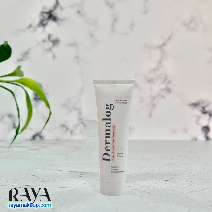 کرم ضد قرمزی و ترمیم کننده پوست حساس درمالوگ Dermalog Anti Redness Sensitive Skin Face Cream