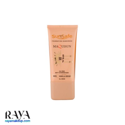 ضد آفتاب کرم پودری و پرایمری سان سیف فاقد چربی با SPF50 