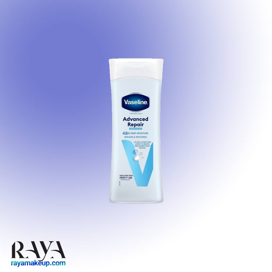 لوسیون بدن ادونسد ریپیر وازلین Vaseline Intensive Care Advanced Repair Unscented Lotion