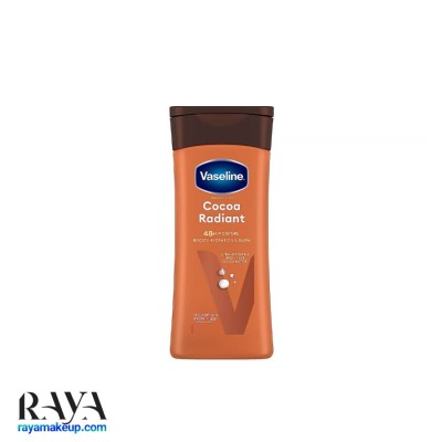 لوسیون بدن وازلین حاوی کره کاکائو مدل Cocoa Radiant 