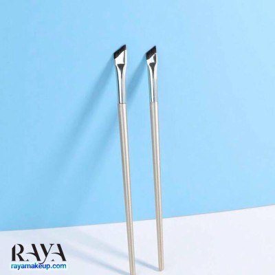ست دو عددی براش خط چشم و ابرو شین رنگ نقره ای