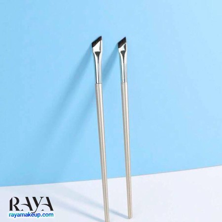 ست دو عددی براش خط چشم و ابرو شین رنگ نقره ای